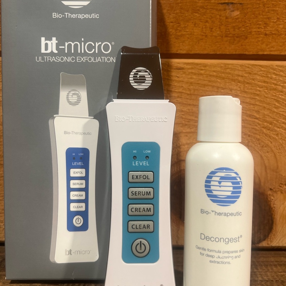 Bio-Therapeutic bt-micro Ultrasonic Exfoliation Device